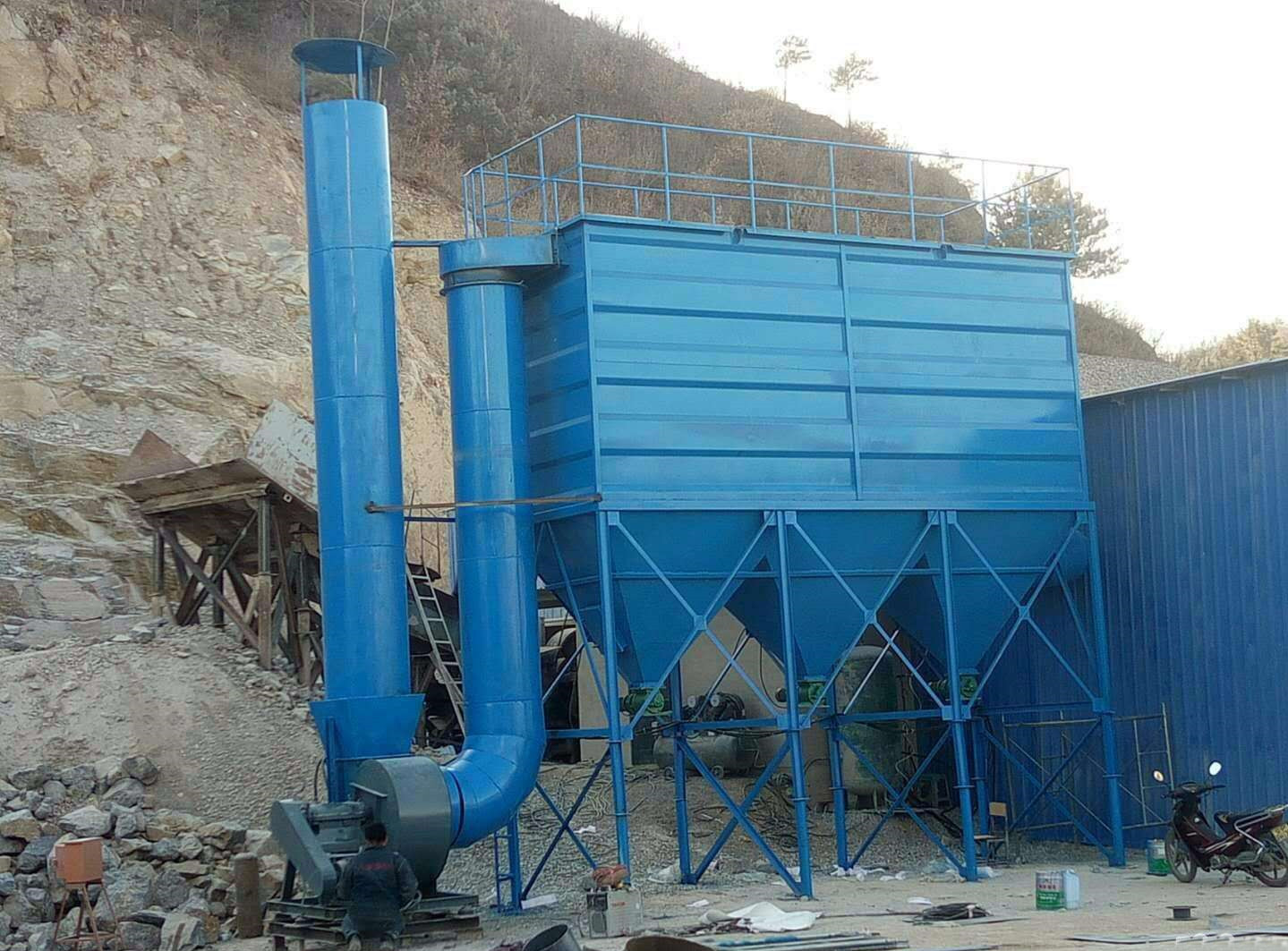 礦山除塵設備安裝實例